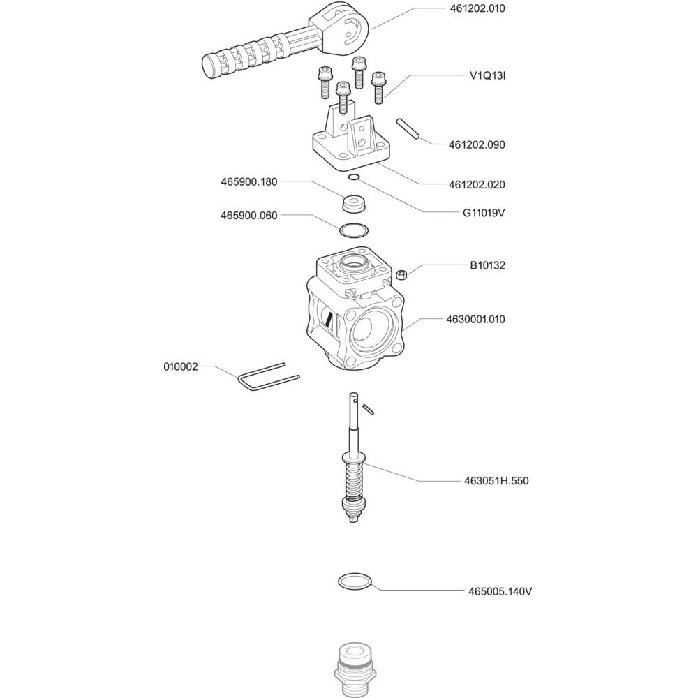 Zdjęcie 2: Sekcja kurka czerpalnego 13 mm