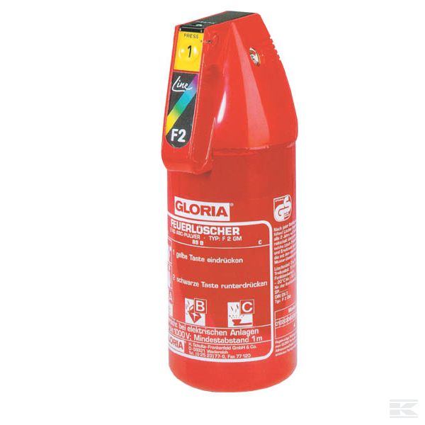 Zdjęcie 1: Gaśnica proszkowa 2 kg