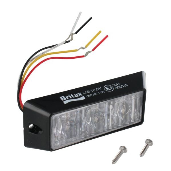 Zdjęcie 1: Lampa ostrzeg. LED, pomarańcz.