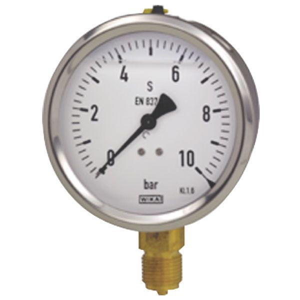 Zdjęcie 1: Manometr D63 0-10 bar, dół