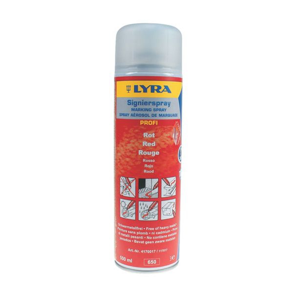 Zdjęcie 1: Spray znakujący, czerwony