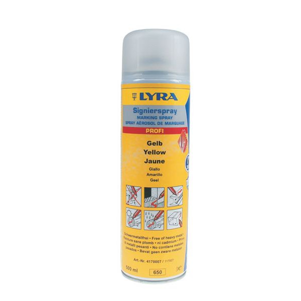 Zdjęcie 1: Spray znakujący, żółty