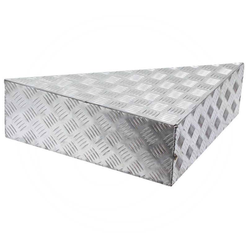 Zdjęcie 1: Podest z blachy ryflowanej regału narożnikowego zewn.