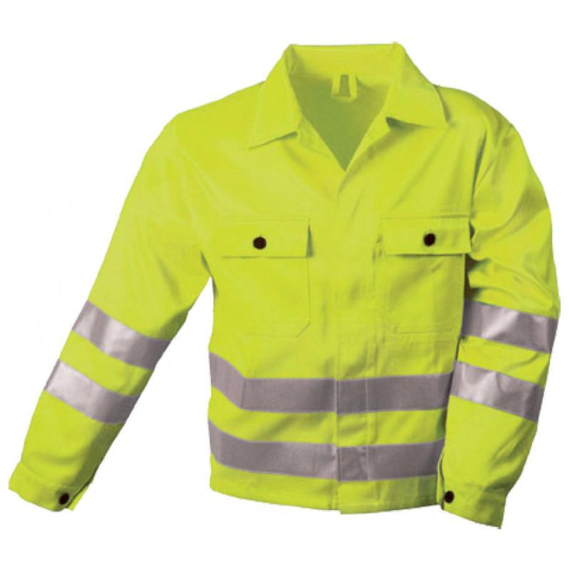 Zdjęcie 1:  Kurtka z ozn. ostrzegawczym, żółta, rozm. M