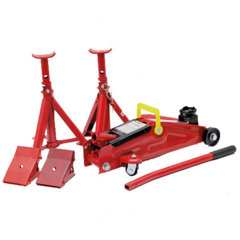 Zdjęcie 1: Podnośnik samochodowy - zestaw