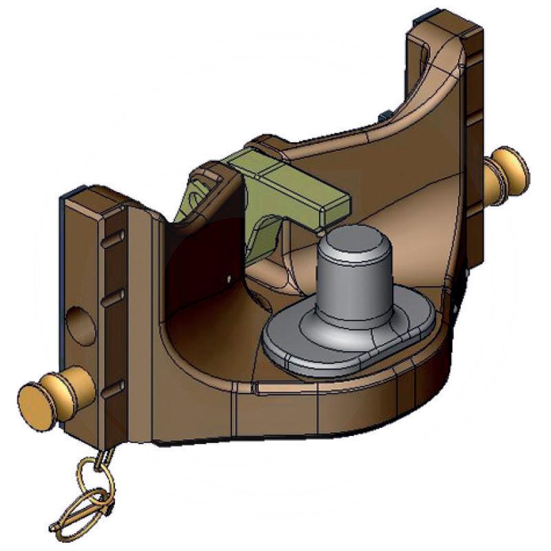 Zdjęcie 1: Scharmüller Zaczep Piton Fix (zatrzaskowy) Scharmüller