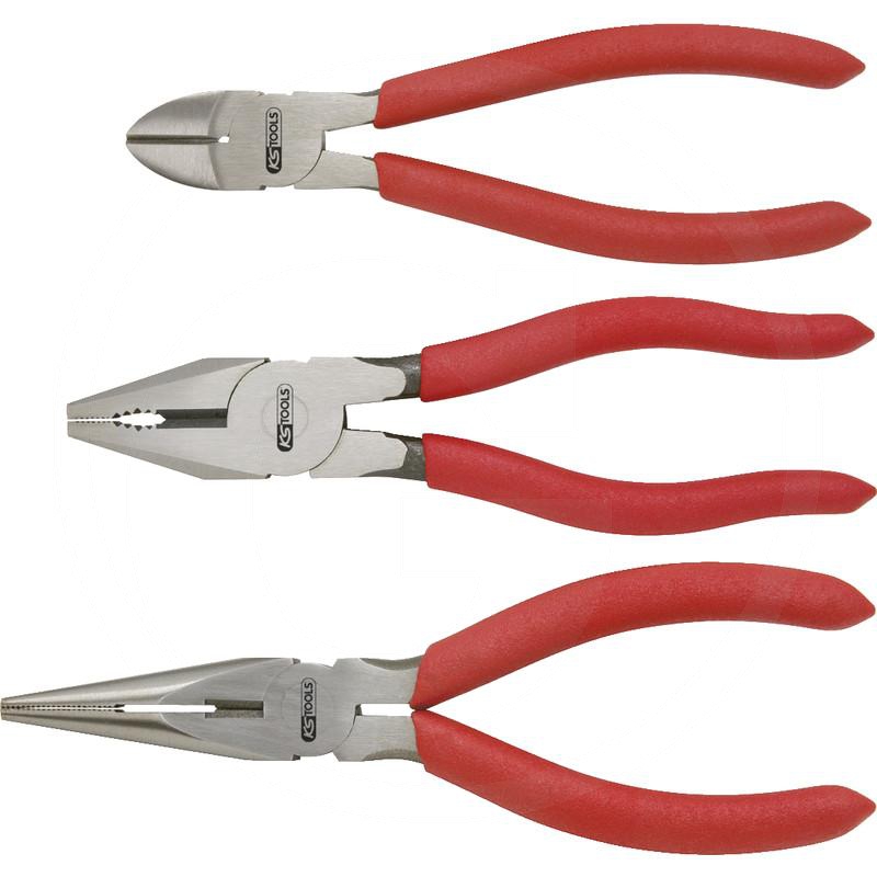 Zdjęcie 1: KS Tools CLASSIC Zestaw szczypiec, 3-szt.,165-256mm