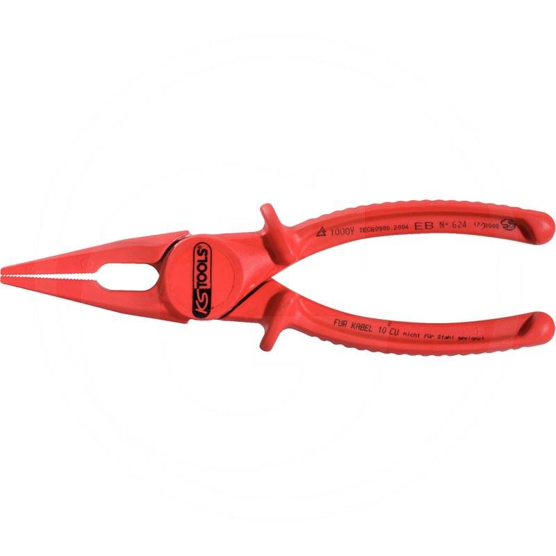 Zdjęcie 1: KS Tools Izolow szczypce plaskie z tw sztucznego, 190mm