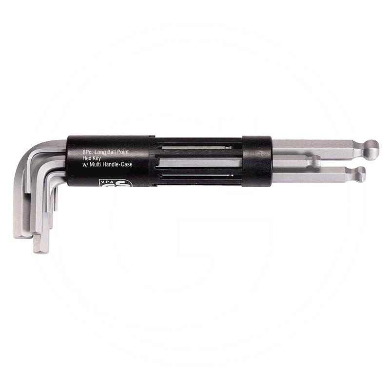 Zdjęcie 1: KS Tools CLASSIC3in1 Zest kat. kluczy oczkowychz glowica kulkowa, 8-szt., 5/64"-3/8"