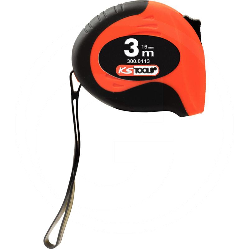 Zdjęcie 1: KS Tools PRECISIONplus Tasma mierniczaz ustalaczem i klipsem do paska 3m, 16mm