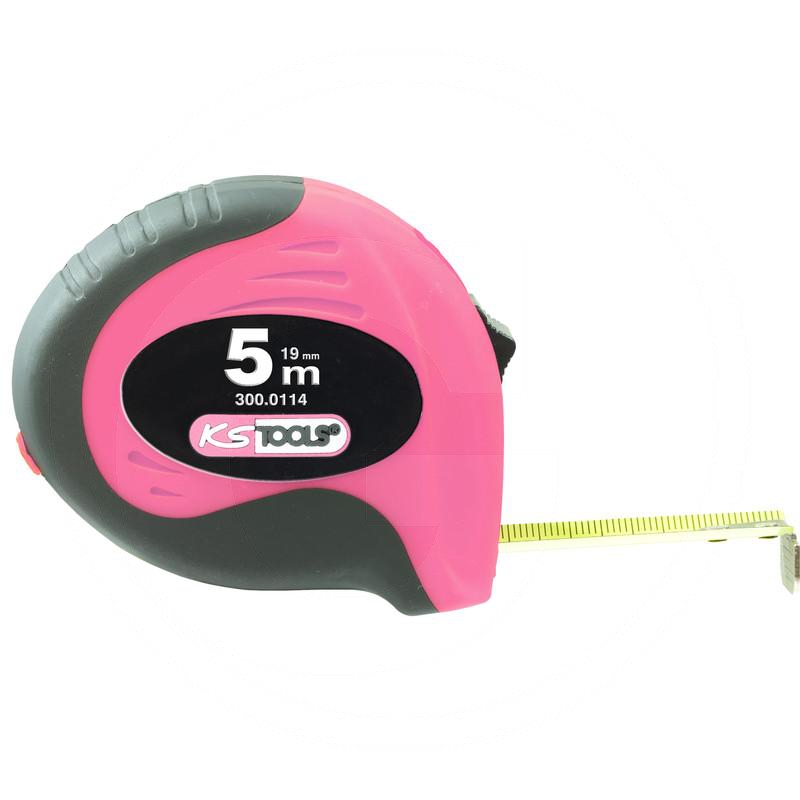 Zdjęcie 1: KS Tools PRECISIONplus Tasma mierniczaz ustalaczem i klipsem do paska 5m, 25mm