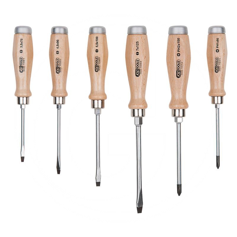 Zdjęcie 1: KS Tools ERGOTORQUE® WOODmax Zestaw wkrętaków udarowych