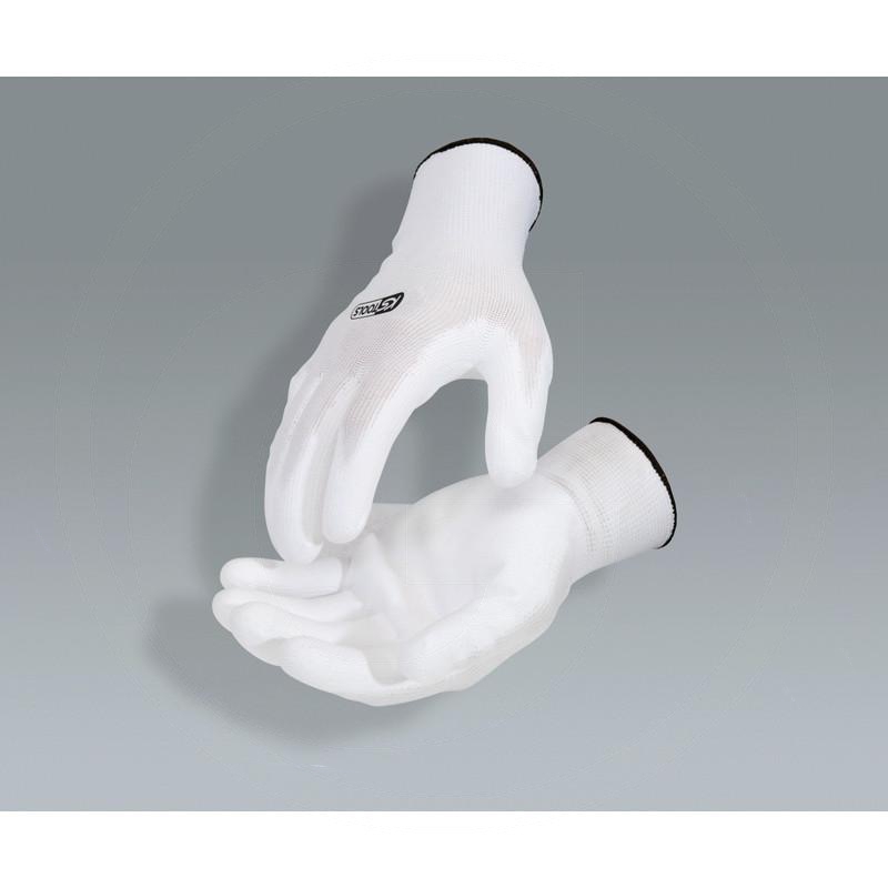 Zdjęcie 1: KS Tools Rekawice - biale, XL, 12 para