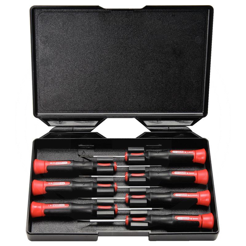 Zdjęcie 1: KS Tools ESD Zestaw wkretaków do mechaniki precyz PH i sruby z rowkiem, 7-szt.