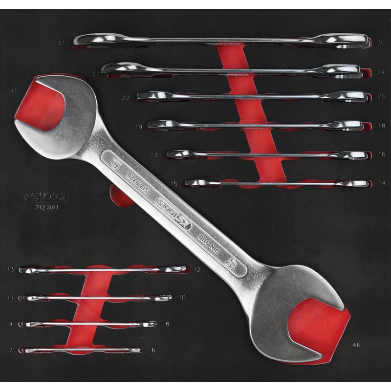 Zdjęcie 1: KS Tools Doppel-Maulschlüssel-Satz, 11-tlg. 6-41mm