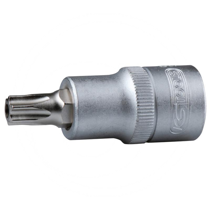 Zdjęcie 1: KS Tools Gniazdo bitów dla srub TX z otworem czol TB25, 1/2", na zawieszkach