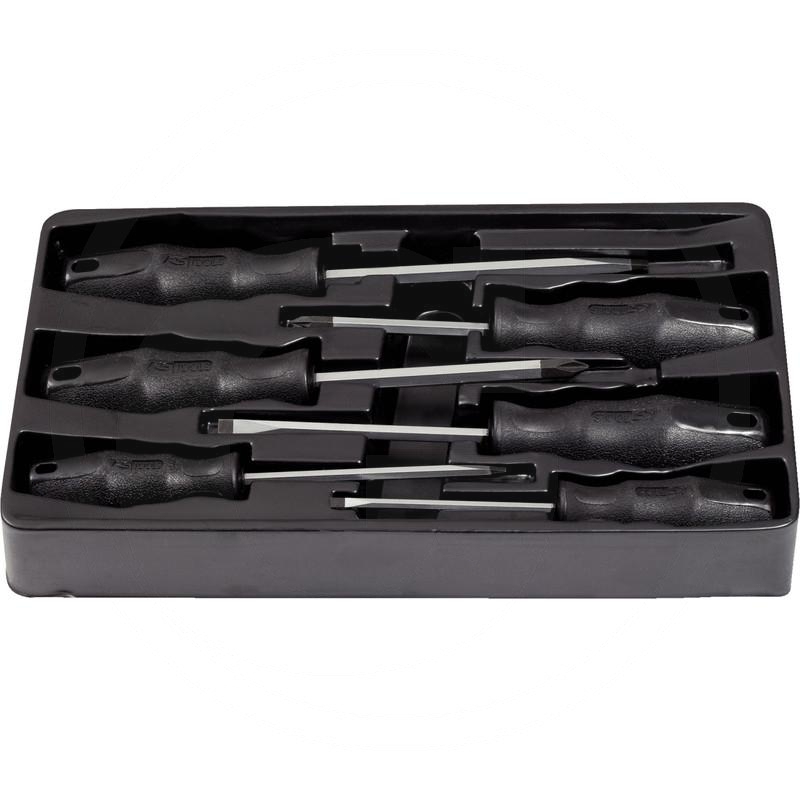 Zdjęcie 1: KS Tools ERGOTORQUE® Zestaw wkretaków, 6-szt.,PZ+szczelina
