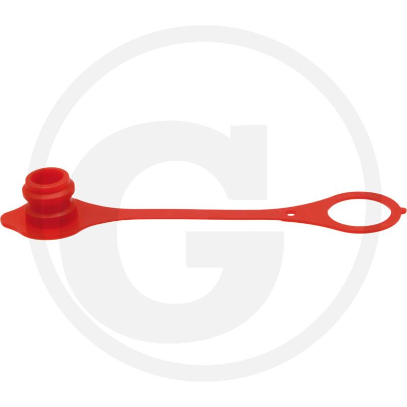 Zdjęcie 1: Osłona, do gniazd szybkozłączy KM DN12-BG3 czerwona